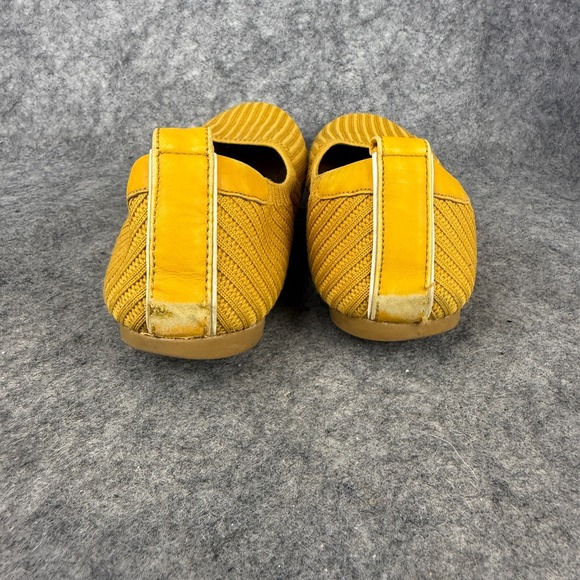 EVERLANE THE DAY‎ GLOVE REKNIT MUSTARD BALLET FLATS SHOES WOMEN'S 7 - Picture 6 of 6